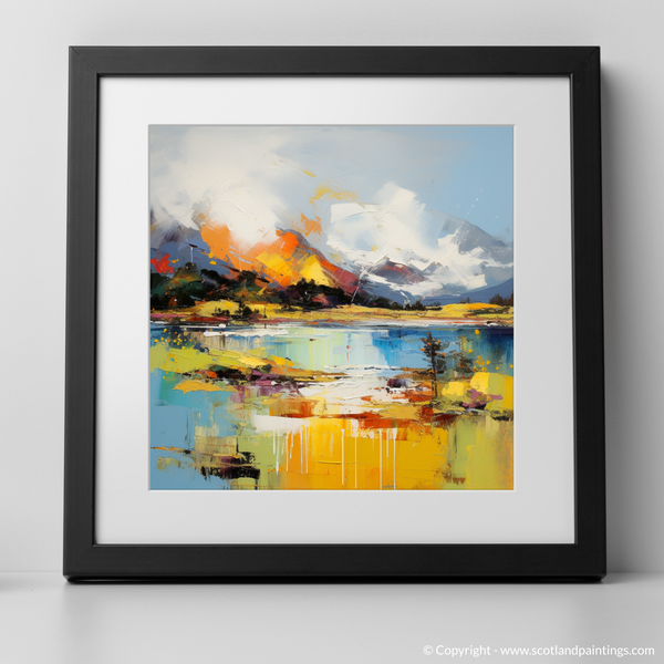 Framed version of Loch Maree