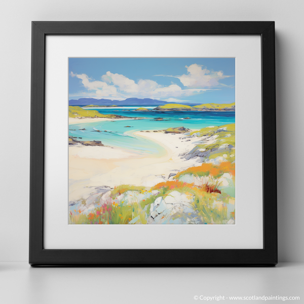 Framed version of Mellon Udrigle Beach