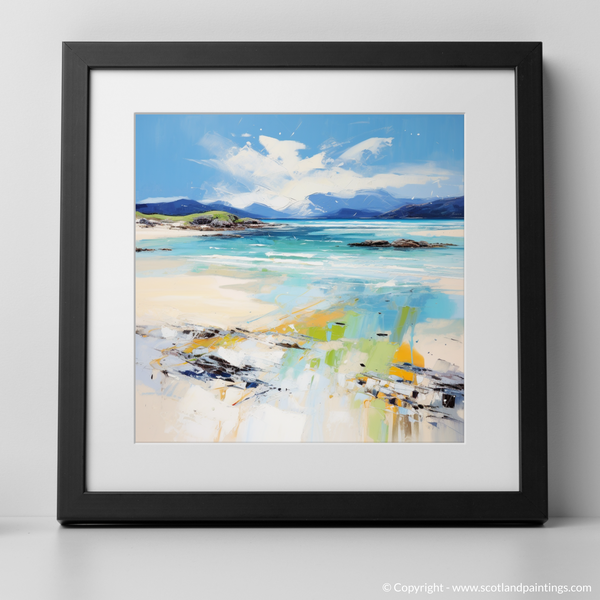 Framed version of Seilebost Beach