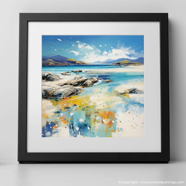 Framed version of Seilebost Beach