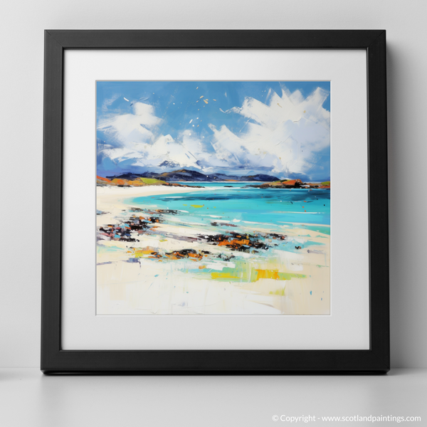 Framed version of Seilebost Beach