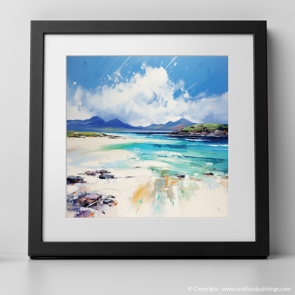 Framed version of Seilebost Beach