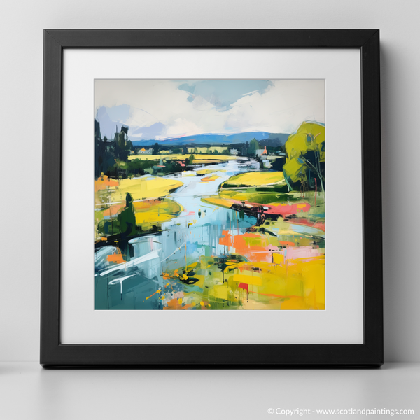 Framed version of River Tay