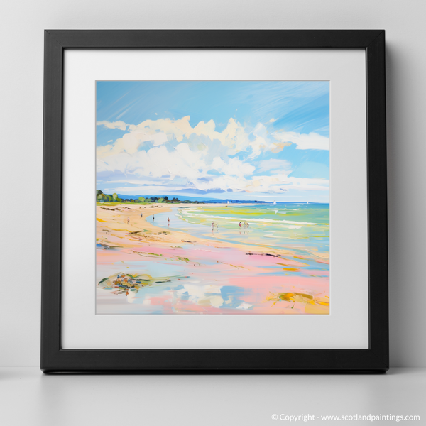 Framed version of Longniddry Beach