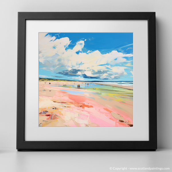 Framed version of Longniddry Beach