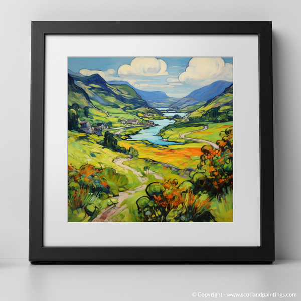 Framed version of Glen Falloch