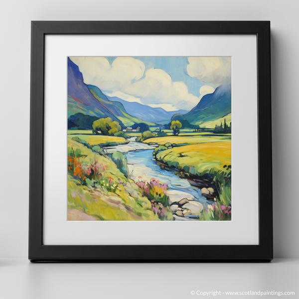 Framed version of Glen Falloch