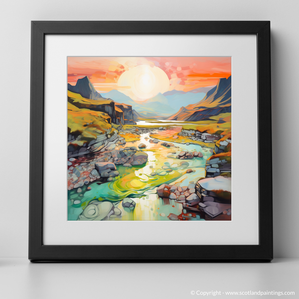 Framed version of Isle of Skye