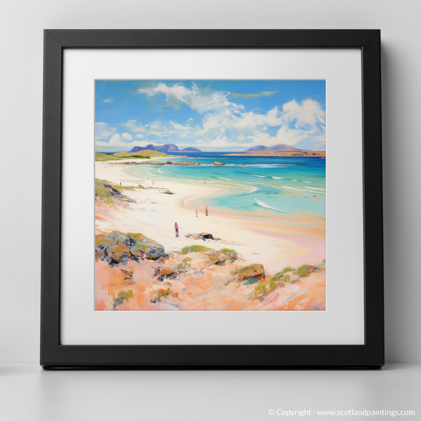 Framed version of Mellon Udrigle Beach