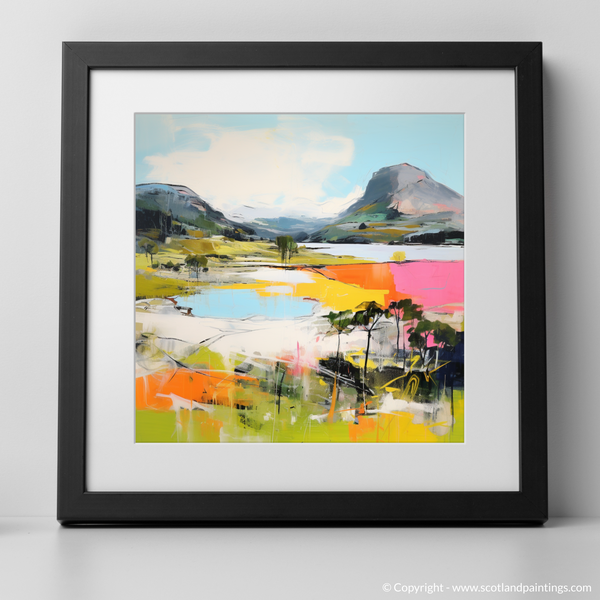 Framed version of Loch Maree