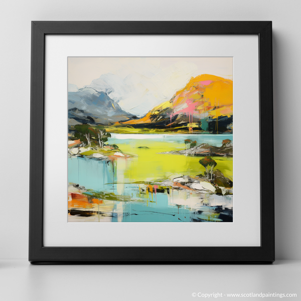 Framed version of Loch Maree