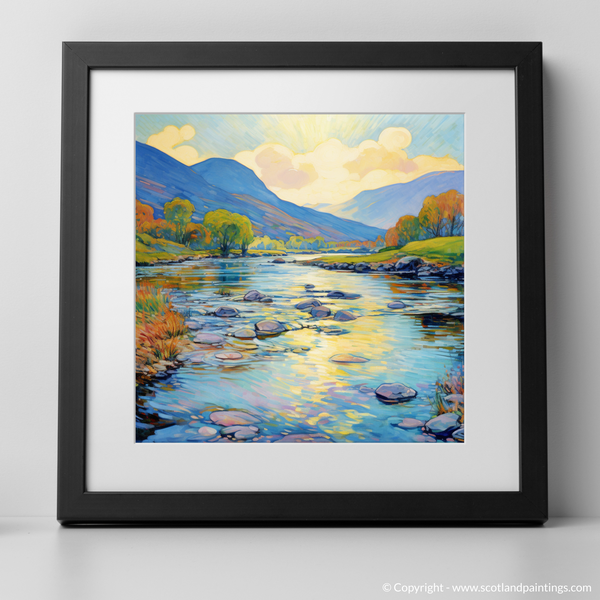 Framed version of River Orchy