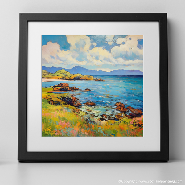 Framed version of Isle of Jura