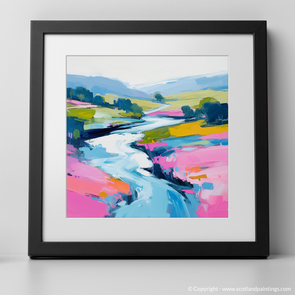 Framed version of River Garry