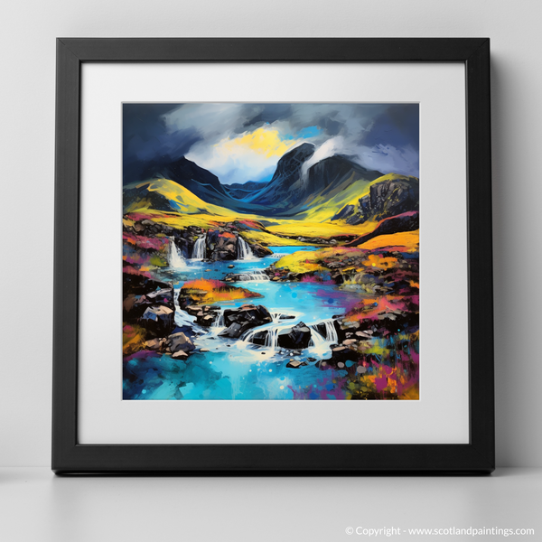 Framed version of Isle of Skye