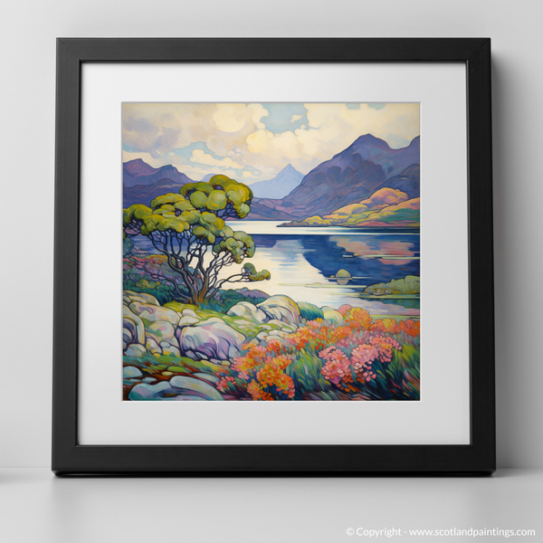 Framed version of Loch Morar