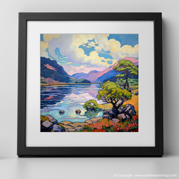 Framed version of Loch Morar