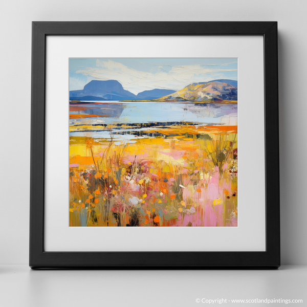 Framed version of Isle of Raasay