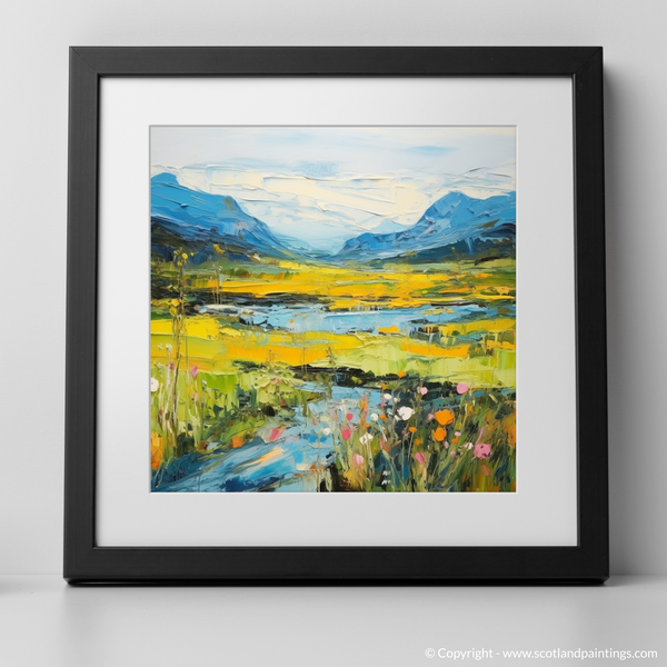 Framed version of Glen Sannox