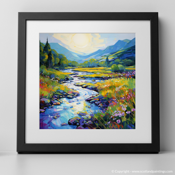 Framed version of River Orchy