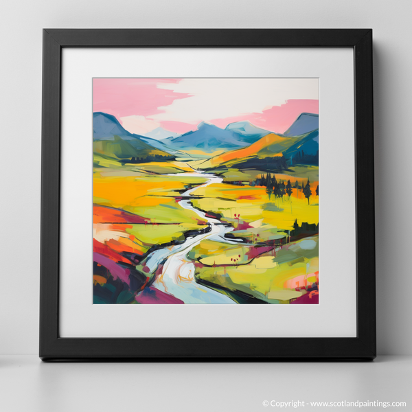 Framed version of Glen Strathfarrar