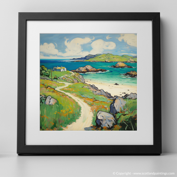 Framed version of Isle of Iona