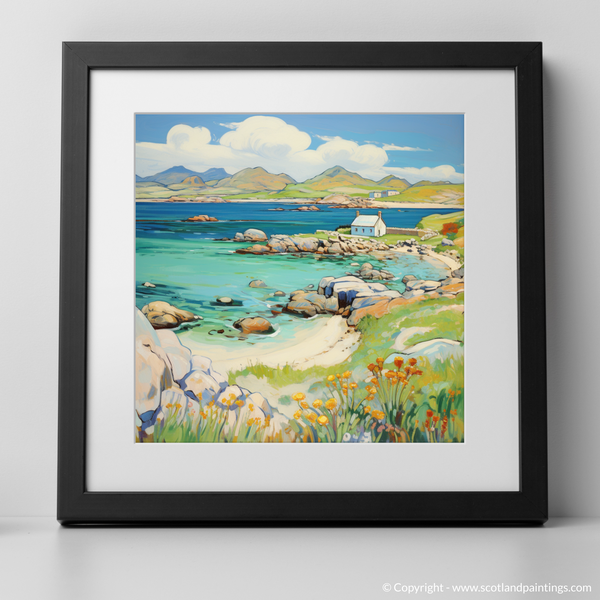 Framed version of Isle of Iona