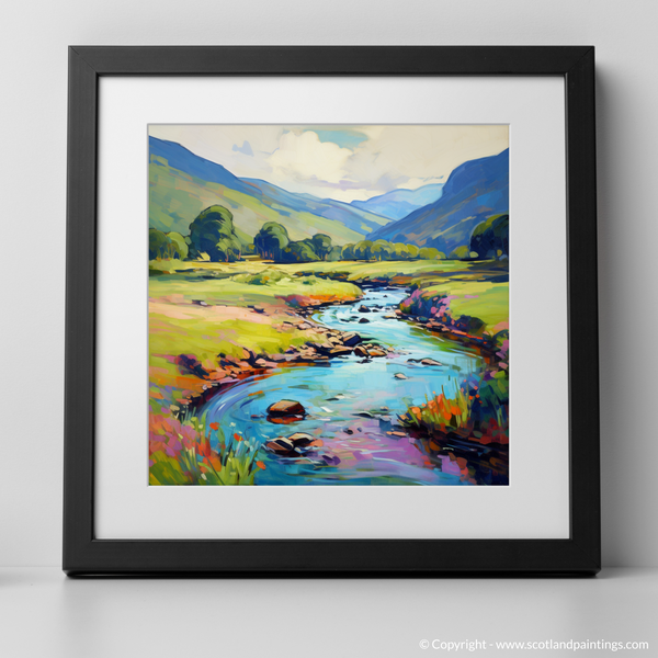 Framed version of Glen Lyon