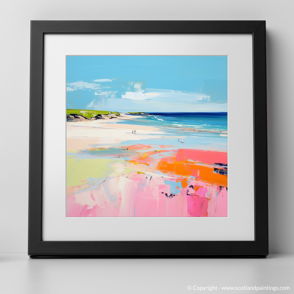 Framed version of St Cyrus Beach