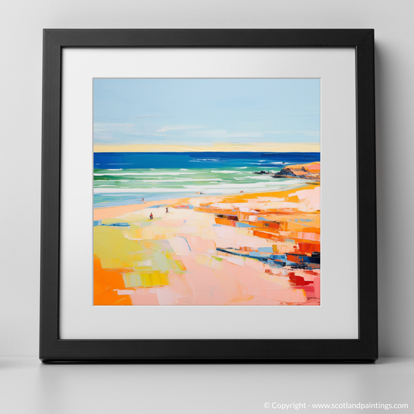 Framed version of St Cyrus Beach