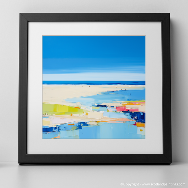 Framed version of St Cyrus Beach