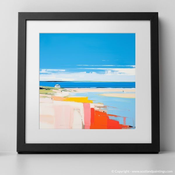 Framed version of St Cyrus Beach