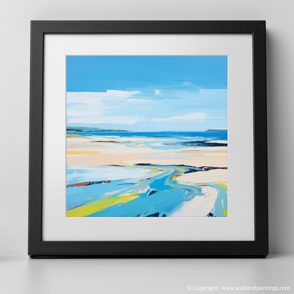 Framed version of St Cyrus Beach