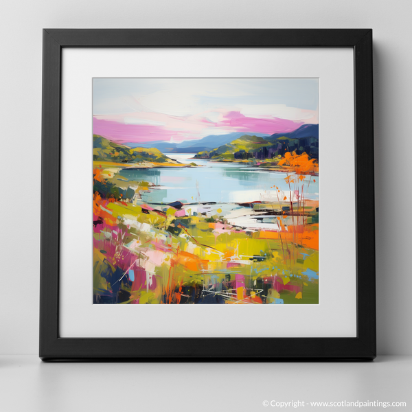 Framed version of Loch Morar