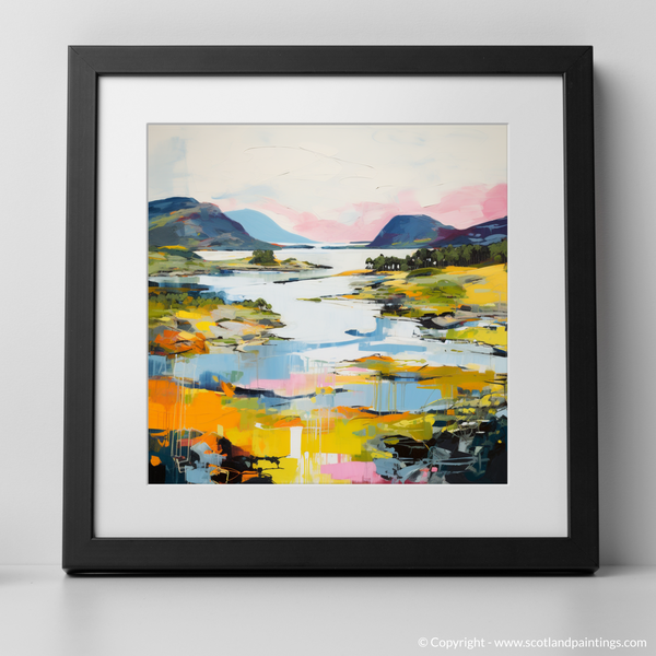 Framed version of Loch Morar