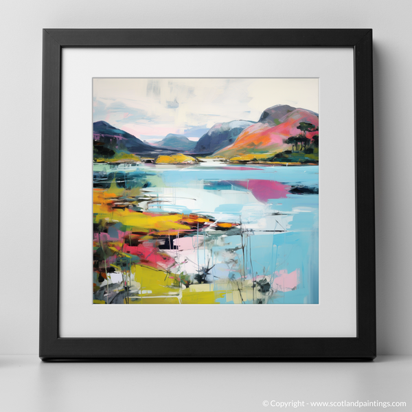 Framed version of Loch Morar