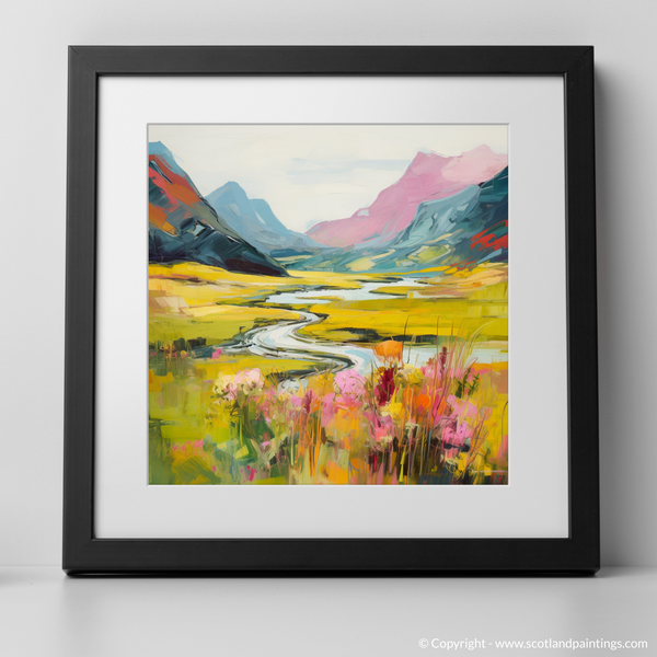 Framed version of Glen Coe