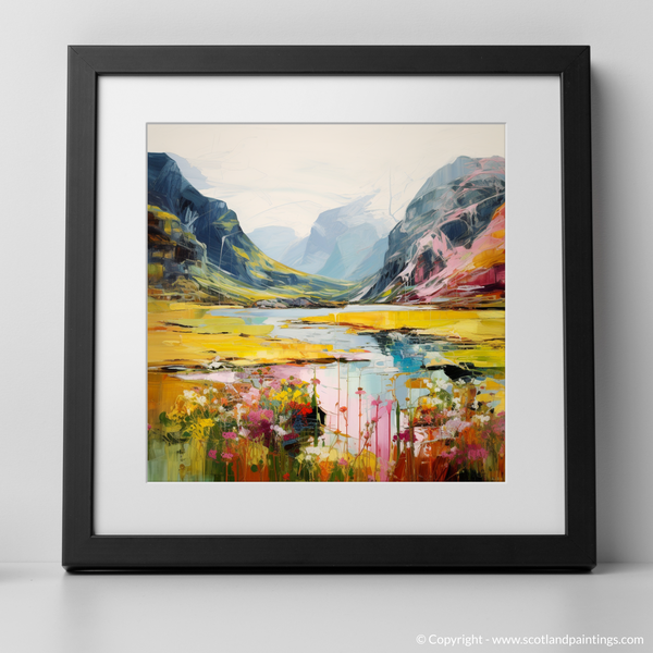 Framed version of Glen Coe