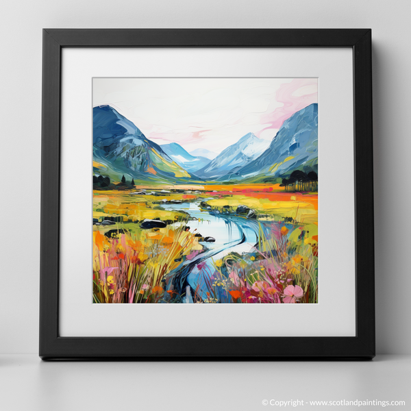 Framed version of Glen Coe