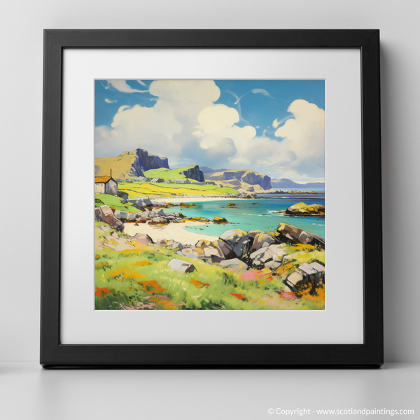 Framed version of Isle of Mull