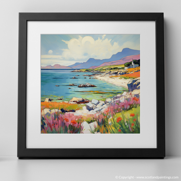 Framed version of Isle of Mull