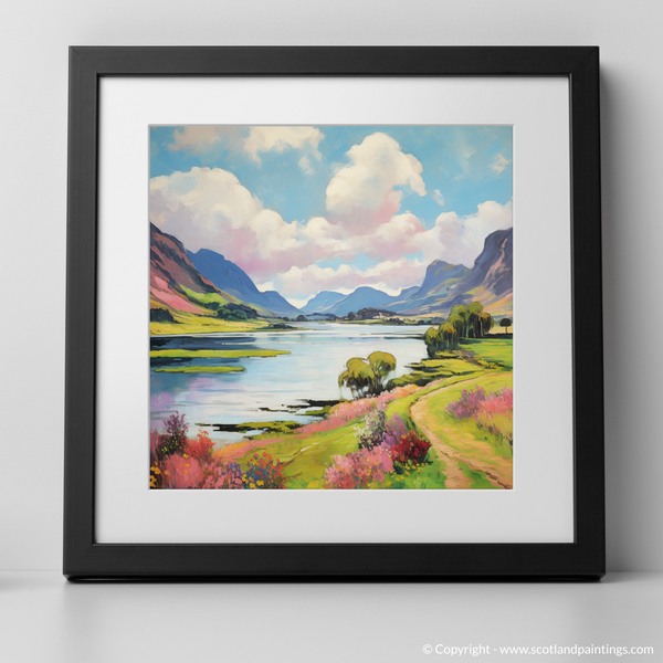 Framed version of Loch Leven