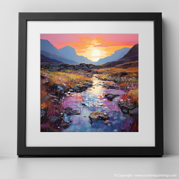 Framed version of Isle of Skye