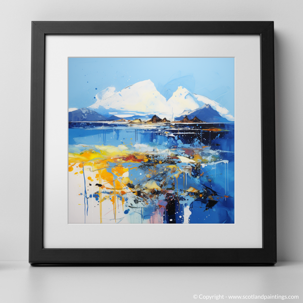 Framed version of Isle of Arran