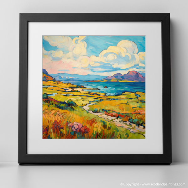 Framed version of Isle of Jura