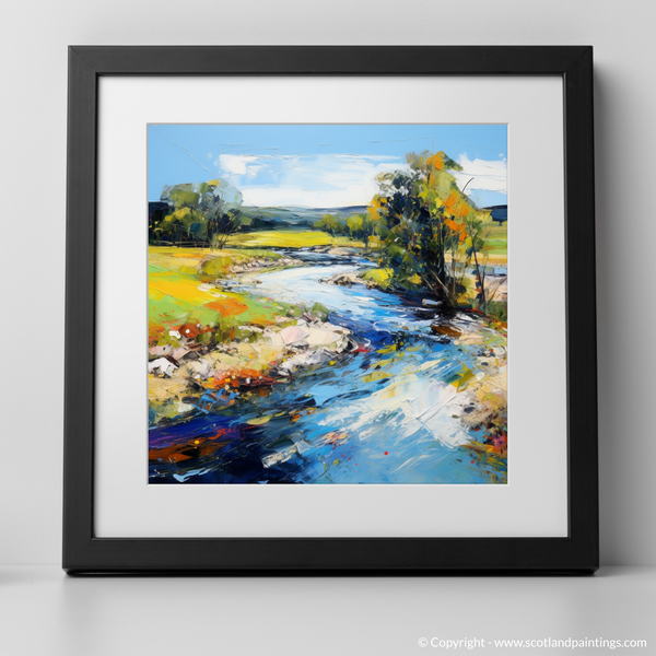 Framed version of River Deveron