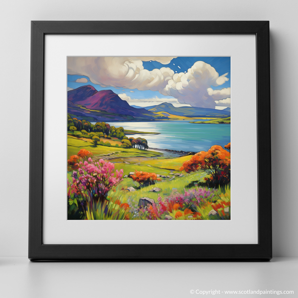 Framed version of Loch Leven