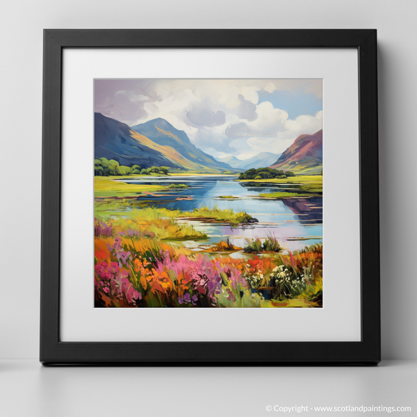 Framed version of Loch Leven