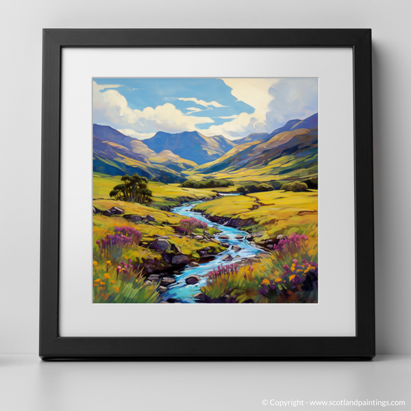 Framed version of Glen Shiel