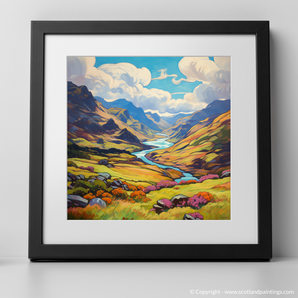 Framed version of Glen Shiel